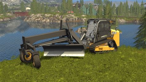 mower attachment for skid steer mods in fs17|BBM Grader Blade FS17 .